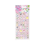  эпоха Heisei Sanrio Drop блок наклейка cut деталь наклейка плитка наклейка Hello Kitty My Melody черный mi Sanrio 308081ka Mio Japan 
