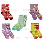 ..... салон носки Crayon Shin-chan женский носки салон носки женский .. Chan ........ лицо теплый носки 23cm~25cm