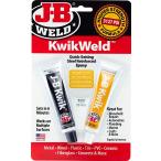 J-B Weld 8276 KwikWeld Quick настройка steel усиленный эпоксидный - темно-серый 