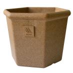  Hachiman .. eko pot / цветочный горшок шесть прямоугольник 280 натуральный [a-bru(Hachiman gardens:arbre)]