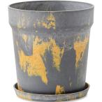 poshu living urban растения pot мрамор сезам × лимон Φ32.5×H34cm 81053