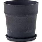 poshu living urban растения pot solid уголь Φ26.5×H28cm 81044