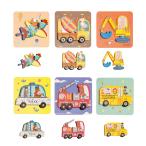 PLUSPLUS мозаика 3 лет 2 лет 1 лет monte so-litoddler toys ребенок из дерева мозаика ( транспортное средство )