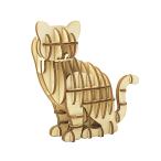 ki-gu-mi кошка (..) - ученик начальной школы из взрослый до можно наслаждаться из дерева 3D сборная головоломка DIY конструктор - мужчина девочка. развивающая игрушка -