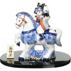 [ лекарство . обжиг в печи ] кукла для празника мальчиков сделано в Японии край .. .. Mini compact ладонь размер керамика фарфор somenishiki .. большой .