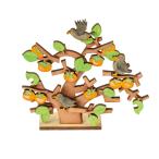  flat мир промышленность (Heiwa Kougyou) MOCCO дерево. хобби комплект хурма или .. из дерева construction 6 лет и больше 