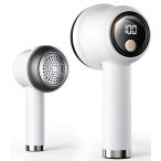 ショッピング毛玉取り 毛玉取り 電動 けだまとり 毛玉クリーナー 6枚刃 Type-C充電式 2000mAh大容量バッテリー コードレス 軽量 3段階調整 液晶ディスプレ