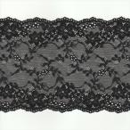  стрейч кружевное полотно черный ширина 135mm нейлон полиуретан прочее / cut продажа ручная работа DIY рукоделие для аксессуары ткань одиночный товар гонки [post]