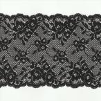  стрейч кружевное полотно черный ширина 140mm нейлон полиуретан прочее / cut продажа ручная работа DIY рукоделие для аксессуары ткань одиночный товар гонки [post]
