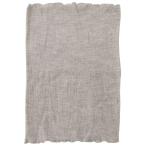 【オーガニックガーデン】やさしいパイル地はらまき ウエスト約58-77cm グレー オーガニックコットン100％