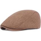 ハンチング帽 旅行職業ビーチウェア フィッシングハイキング ためにメンズ コットン フラットアイビーギャツビーキャスケットハット 鳥打帽