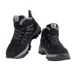  winter ботинки . скользить мужской боты текстильная застёжка короткий обратная сторона ворсистый защищающий от холода обувь снег одноцветный выдерживающий износ . спортивные туфли теплоизоляция повышение температуры 