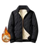  с изнанки флис с хлопком пальто стеганная куртка зима одежда мужской . ворсистый блузон winter жакет боа имеется ...... воротник внешний 