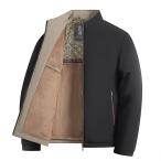  боа жакет защищающий от холода пальто обратная сторона ворсистый мужской теплоизоляция блузон mo Como ko. способ зима предмет осень-зима внешний sinia пожилые люди предназначенный большой размер ходить на работу 