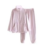  фланель пижама Zip выше женский мужской Parker выход надеты карман есть спорт салон одежда часть магазин надеты осень-зима направление фланель передний открытие 