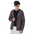 ニットカーディガンメンズジップアッ...