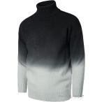 メンズ秋服セータータートルネックお...