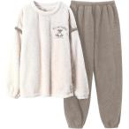 レディース ルームウェア もこもこ あったか パジャマ 丸洗い 女性用 ギフト ふわふわな肌触り 防寒 保温 秋 冬 軽量 クリスマス