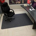 チェアマット ゲーミングマット 吸着 きず防止 防音 方形&凸形 デスクカーペット滑り止め デスクマット 床保護シート 丸洗い可能 大型
