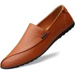 モカシンメンズビジネスシューズロー...