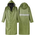 レイングッズ レインコート メンズ レインポンチョ レインウェア 自転車用 通学 ロング丈 男性用 アウトドア 自転車用 合羽 大きいつば