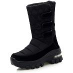 ムートンブーツ レディース ミドル ウィンターブーツ 裏起毛 防水 冬 スノー 女の子 防水 あったか 雪靴 厚底 お洒落 ショートブーツ