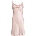 シルクネグリジェ シルク キャミワンピース パジャマ シルクパジャマ シルク スリップ かわいい セクシー 無印 女性 レディース 夏用