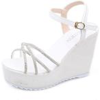 サンダル レディース 歩きやすい ウェッジソール ウエッジソール サンダル 厚底ウェッジ サンダル コンフォートサンダル 美脚 疲れにくい