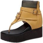 ショッピングブーツサンダル サンダル レディース 超厚底 ブーツサンダル オープントゥ 夏ブーツ バックジッパー 軽量 安定感 ウェッジソール ウェッジサンダル 脚長