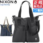 ショッピングnixon ニクソン トートバッグ NIXON 正規販売店 LARGE HEIST BAG 2WAY 29L 大容量 黒 シンプル バッグ メンズ レディース ショルダーバッグ