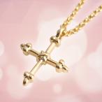 Yahoo! Yahoo!ショッピング(ヤフー ショッピング)K18GPイエローゴールド クラシッククロスネックレス Alice Cross レディース ネックレス 誕生日 プレゼント  母の日