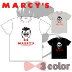 田代まさし MARCY'S マーシーズ ロゴ Tシャツ ファッション ラッツ&スター タレント 芸能人 ダジャレ 懐かしい 昭和 復刻版 国内正規品