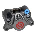 brembo 20.B852.78 ブレンボ 2ポット ラージピストンキャリパー チタン レッドロゴ (通称:新カニ) バイク ブレーキキャリパー (20-B852-78)