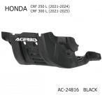 ACERBIS AC-24816 Acerbis защита "skid plate" BLACK (HONDA : CRF 250L '21-24,CRF 300L '22-25) черный Honda нижний защита off-road Enduro 