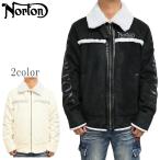  Norton Norton одежда одежда 253N1701 большой arm Logo искусственный мутон жакет casual внешний мужской 