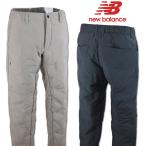 ニューバランス 防寒パンツ ゴルフ ゴルフウェア 秋冬用 黒 グレージュ 中綿 ダウン テーパードパンツ メンズ M L LL 012-5236003