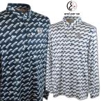  Anne Pas . рубашка-поло с длинным рукавом мужской Golf одежда осень-зима для белый темно-синий M L LL amf9315x8