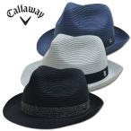 キャロウェイ ハット帽子 ゴルフウェア メンズ 黒 紺 グレー c25191116