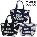muta カートバッグ CLOUD WAVE エコバック ミニトートバッグ ゴルフ メンズ レディース 紺 黒 白 mmrg211153