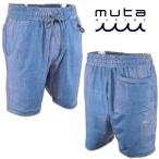 muta ラッシュショートパンツ ラッシュガード メンズ ムータ マリン ゴルフ marine golf 春夏用 紺 白 M L LL mmtk437048