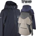 ショッピング秋冬 TFW49 ブルゾン ベスト ゴルフ ゴルフウェア メンズ 秋冬用 黒 チャコール M L LL OCTA DETACHABLE 2WAY BLOUSON t042520024