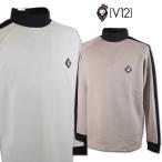 V12 длинный рукав с высоким воротником рубашка Golf мужской SL L/S MOCK Golf одежда осень-зима для белый бежевый M L LL v122520mk02