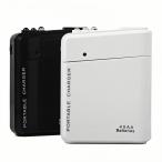 モバイルバッテリー 電池式 充電器 スマホ 携帯用 iPhone 持ち運び アンドロイド 充電器 単3 防災グッズ 非常用 LEDライト 防災グッズ