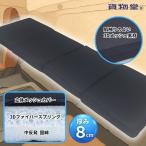 3Dファイバースプリング4つ折りベッドマット 貨物堂(大型トラック・4tトラック・キャンピングカーでの車中泊に) トラック用品 貨物堂 トラック用ベッドマット