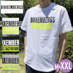 BIKKEMBERGS Tシャツ メンズ 半袖 T-shirts ロゴTシャツ ビッケンバーグ ホワイト ブラック グレー 綿100％