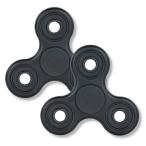 【NEW】【ブラック】 Fidget Hand Spinner 指スピナー ハンドスピナー ボールベアリング フォーカス玩具 子供大人に適用 ストレス解消【ロワジャパン】