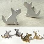 Yahoo! Yahoo!ショッピング(ヤフー ショッピング)シンプル ピアス 犬 いぬ イヌ 可愛い ビンテージ アクセサリー 大人 可愛い ガーリー シルバー ゴールド ハロウィン イベント パーティ レディース ギフト