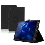 tignoDIGNO(R)Tab2 5G планшет кейс PU кожа материалы KYT35(KYOCERA)/ KC-T306( DoCoMo ) 10.1 дюймовый магнит открывающийся и закрывающийся 2 .. подставка функция 