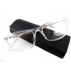 PRADA/プラダ　メガネフレーム　VPR01Z　2AZ-1O1　スマート　知的　透明クリア　スクエアデザイン　ビジネスフォーマルに最適　正規品　特別価格