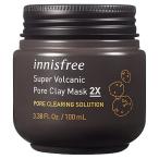 イニスフリー クレイマスク スーパーヴォルカニック ポア クレイマスク 2X 100ml